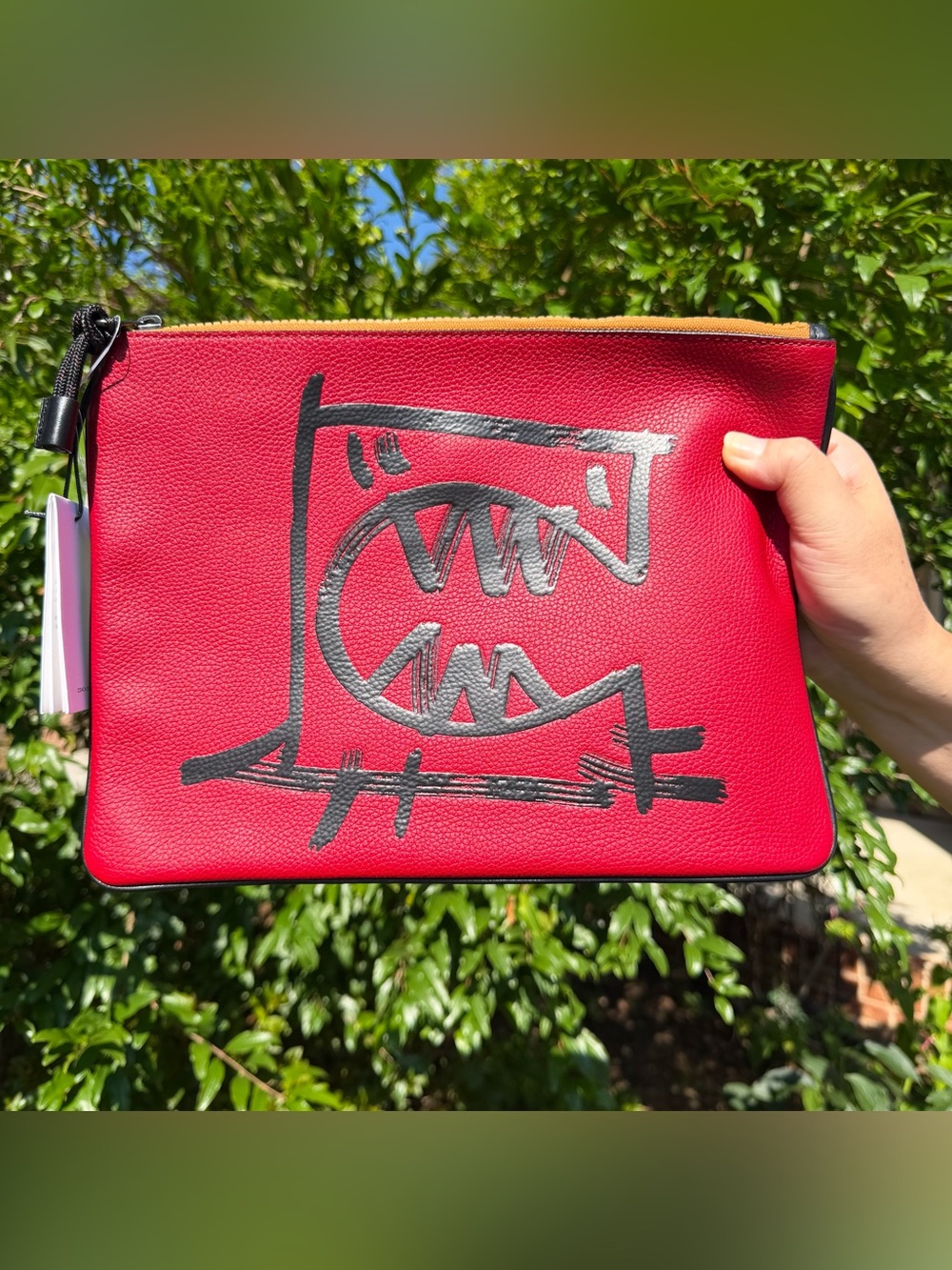 NWT Coach Pouch 30 With Rexy By Guang Yu 75508